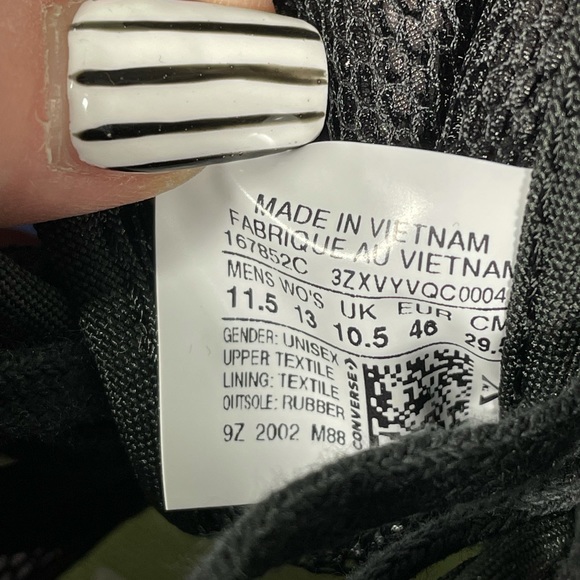 CONVERSE RUN STAR HIKE HIGH CONCRETE HEAT Men’s size 11.5 - Picture 8 of 8